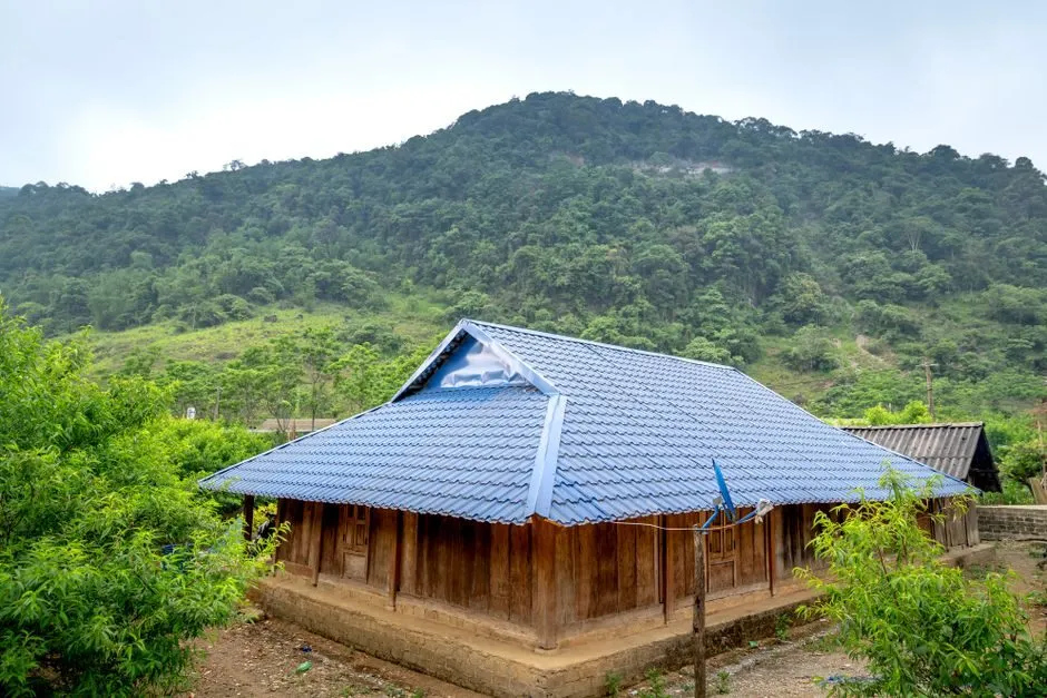 Nhà mái tôn đẹp kiểu nhà cấp 4